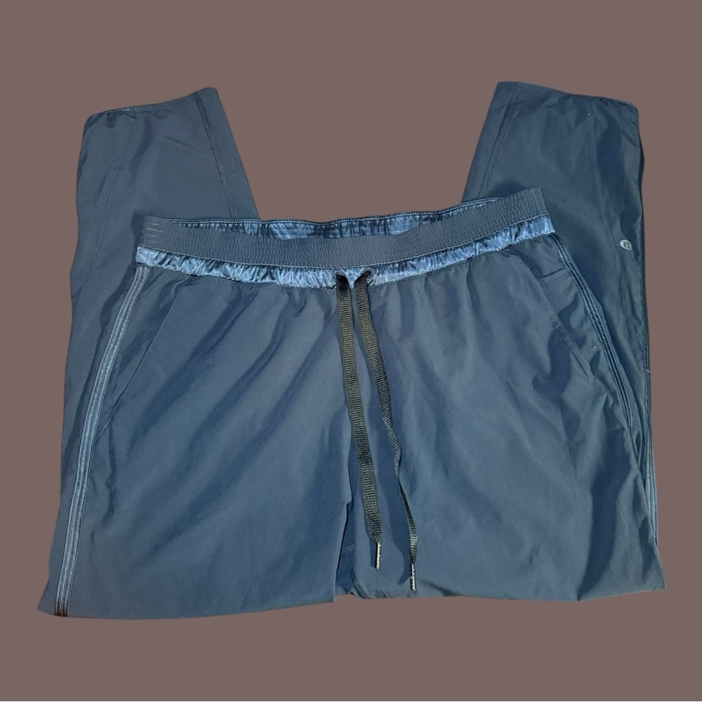 Lululemon On the Go Jogger Pants Inkwell Blue Sz 12